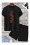 Unisex Oversize Shorts Set Short Sleeve T-Shirt Comfortable Fit Summer Casual Sports