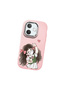 Oppo A5 Pro 5g Compatible Case Camera Protective Pink Silicone Couple Phone Case Girl Patterned - 3