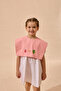 Elma Embroidered Striped Dress Pink - 7