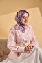 وشاح من الحرير المزخرف بنقشة التويل 11536 - 2