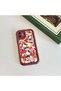 Redmi 15 5g Compatible Case Camera Protector Claret Red Silicone Couple Phone Case Kitty Pattern - 7