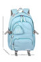 Waddell Imported Quality Waterproof Luxury Primary and Secondary School Backpack with Wallet Gift-26916