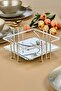 Butterfly Model Mirrored Napkin Holder Stainless Steel Luxury Napkin Box - 2