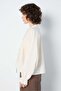 Women's Drawstring Muslin Shirt Natür 31146 - 4