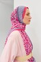 Tencel Monare Shawl Coral Dark Pink - 5