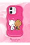 Infinix Hot 50I Compatible Case Camera Protective Red Silicone Couple Phone Case Cute Pattern - 2