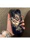 Samsung Galaxy M13 Compatible Silicone Edge Hard Back Case Couple Phone Case Evening Patterned - 3