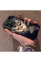 Realme Note 50 Compatible Silicone Edge Hard Back Case Couple Phone Case with Evening Pattern - 2