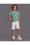 Boys White And Blue Pack of 2 Active Shorts Set - 3