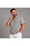 Large Size Cotton Comfortable Fit Daily Use Polo Collar Men's T-Shirt