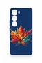 Vivo V40 Lite 5g Compatible Colorful Leaf Pattern Silicone Case - 2