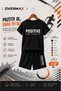 Positive Strive to Be Better Printed Children's Set – T-Shirt & Shorts 2-Piece Combination |   Trendy Summer Set for Ages 1-12