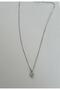 Vip Design Zircon Stone m Letter Xp Silver Color Necklace - 5