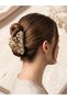 Bone Pattern Large Hairpin Matte Acetate Strong Hold Women's Hair Clip Hair Accessory Jewelry Gem 8 cm - 3