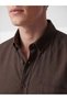 Southblue Brown Regular Fit Linen Blend Men's Shirt - 3