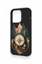 iPhone 15 Pro Compatible Compass Forest Pattern Silicone Case - 4