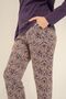 Women's Everyday Is a Fresh Start Purple Long Sleeve Pajama Set Ar3769-S-V1 - 6