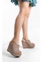 Amy; Ten Suede, 12 cm Padded Heel Shoes