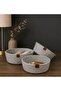 Handmade Triple Basket, Organizer Basket, Wicker Basket Set