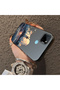 Realme C21Y Compatible Silicone Edge Hard Back Case Couple Phone Case with Tower Pattern - 4