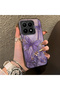 Mi 15t 5g Compatible Silicone Edge Hard Back Case Couple Phone Case Butterfly Pattern - 3