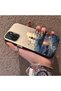 Poco M5S Compatible Silicone Edge Hard Back Case Couple Phone Case Tower Patterned - 2