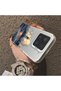 Mi 15 5g Compatible Silicone Edge Hard Back Case Couple Phone Case Tower Pattern - 4