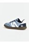 Lcw Steps Blue Suede Look and Mesh Boys' Sports Shoes - 2