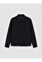 Lcw Vision Black Regular Fit Shirt Collar Men's Jacket - 6