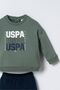 Baby Boy Printed Green Long Sleeve Pajama Set Usb3180-C-V2 - 2