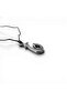 Unisex with Chrome Fish Pin Figure - Sailor Design Adjustable Hook Necklace with Oiled Cotton Cord - 4