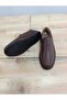 Men's Summer Shoes Genuine Inner and Outer Leather Light Sole Without Laces and Orthopedic Tan Color Flat Sole - 2