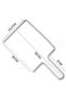 1 Piece Stainless Steel Cheese Slicer Cheese Cutting Chopping Apparatus Wire with Spare Wire - 2