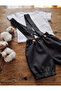 Unisex Strappy Shorts and T-Shirt Combination Set - 2