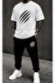 Summer Collection New Arrival T-Shirt & Shorts Set Printed Pattern Lightweight & Cool Fabric for All-Day Comfort