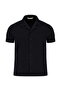 Black Regular Fit Apaş Collar Shirt