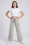 Paris Printed Wide Leg Girls' Sweatpants - 26Y 26086