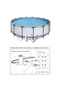 1Pc 32mm Pool Hose Connector Adapter T-Shaped For Intex Swimming Pool Filter Pump White ABS Plast... - 4