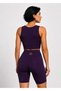 Women's High Waist Biker Leggings Set %100 Polyamide Gathering Athlete Set Yoga Fitness Pilates - 2