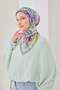 Velora Scarf Illustration Art Purple - 2