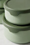 Set of 8 Round Storage Containers (0.45ml -0.8Ml-1.5L-2.5L) - 5