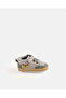 Baby Grey Animal Patch Pram Shoes