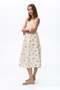 Smocked-bodice bandeau dress - 2