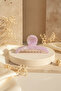 Purple White Marble Pattern Large Size Hair Claw Clip Hairpin Women's Accessory - 6