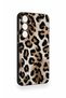 Samsung S24Fe Compatible Leopard Skin Patterned Silicone Case - 3