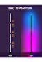 Smart RGB Corner Floor Lamp, App & Remote Control, Music Sync, Dimmable LED Standing Lamp with 16 Million Colours - 5