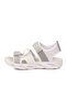 White Velcro Girls' Sandals - 2