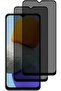 Atu Shop Oppo A15 - A15S Privacy (Ghost) Screen Protector – 2 Pieces - 9H Tempered Glass, Side Visibility Enhanced - 2