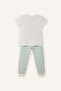 100% Cotton Striped 2-Piece Pajama Set for Baby Boy (26 Sm) - 4