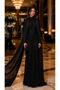 Long Sleeve Stone Embellished Evening Dress - 9132